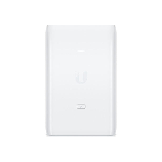 Ubiquiti U-POE-AT Adattatore PoE+ Gigabit Ethernet Bianco 30W IEEE 802.3at Networking