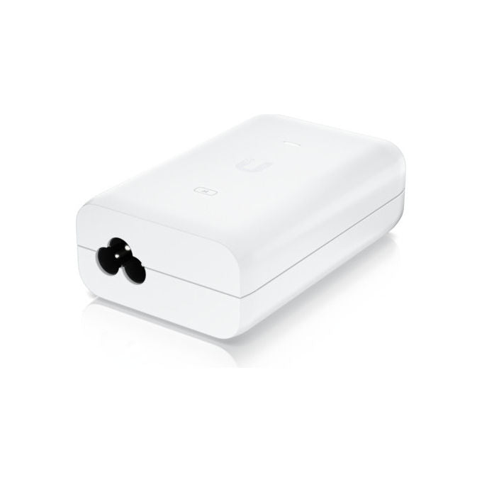 Ubiquiti U-POE-AT Adattatore PoE+ Gigabit Ethernet Bianco 30W IEEE 802.3at Networking