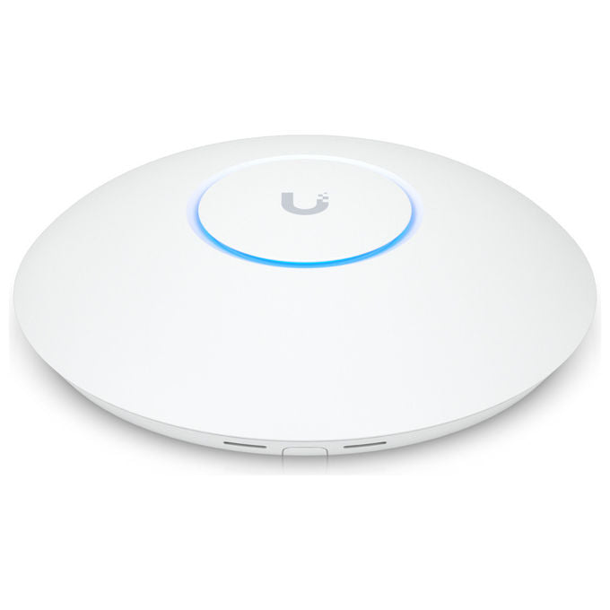Ubiquiti U7-PRO Access Point WiFi 7 Tri-Band 2.4 5 6 GHz 5800 Mbit-s MU-MIMO PoE 140 m² colore Bianco