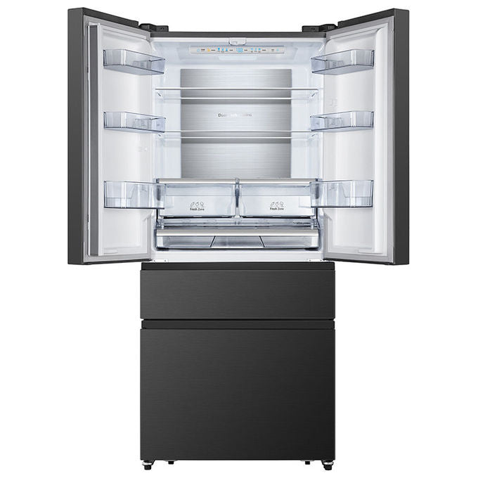 Hisense RF540N4SBF2 Frigorifero French Door 480 L 182 cm Classe E 40 dB Total No Frost Compressore Inverter colore Nero
