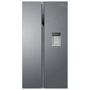Haier HSR3918EWPG SBS 90 Serie 3 Frigorifero Americano 521 L 177 cm Classe E 38 dB No Frost Dispenser Acqua colore Argento