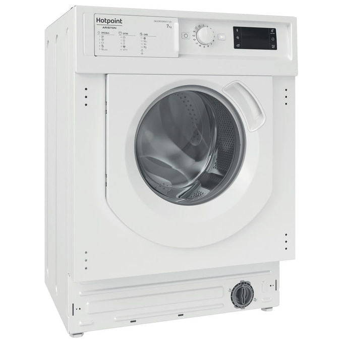Hotpoint BI WMHG 71483 EU N Lavatrice da incasso Frontale 7 Kg 1400 rpm Classe D Motore Inverter 14 Programmi (81.5x59.5x54.5 cm) colore Bianco