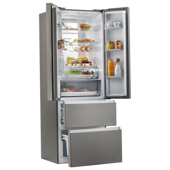Haier HB20FPAAA Frigorifero French Door 479 L 200 cm Classe E 37 dB Total No Frost MyZone colore Argento