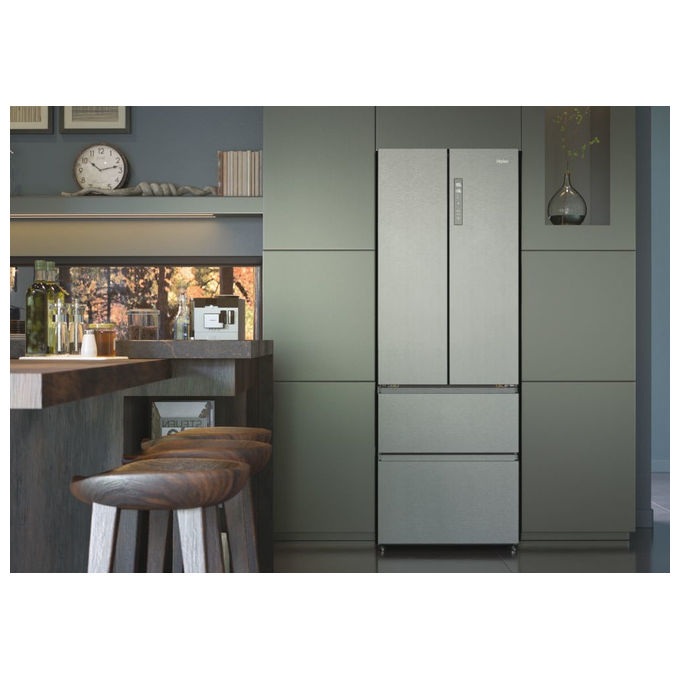 Haier HB20FPAAA Frigorifero French Door 479 L 200 cm Classe E 37 dB Total No Frost MyZone colore Argento