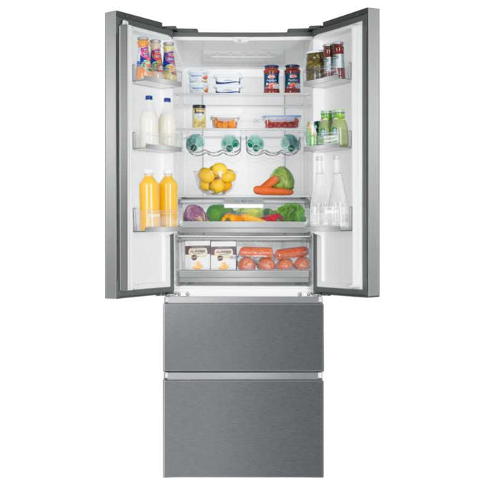 Haier HB20FPAAA Frigorifero French Door 479 L 200 cm Classe E 37 dB Total No Frost MyZone colore Argento