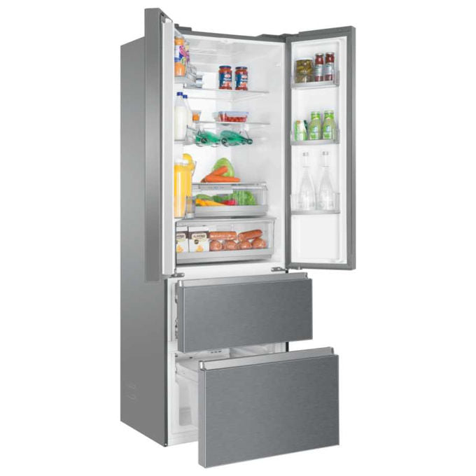Haier HB20FPAAA Frigorifero French Door 479 L 200 cm Classe E 37 dB Total No Frost MyZone colore Argento