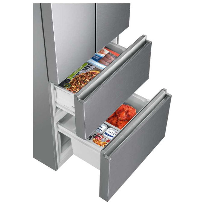 Haier HB20FPAAA Frigorifero French Door 479 L 200 cm Classe E 37 dB Total No Frost MyZone colore Argento