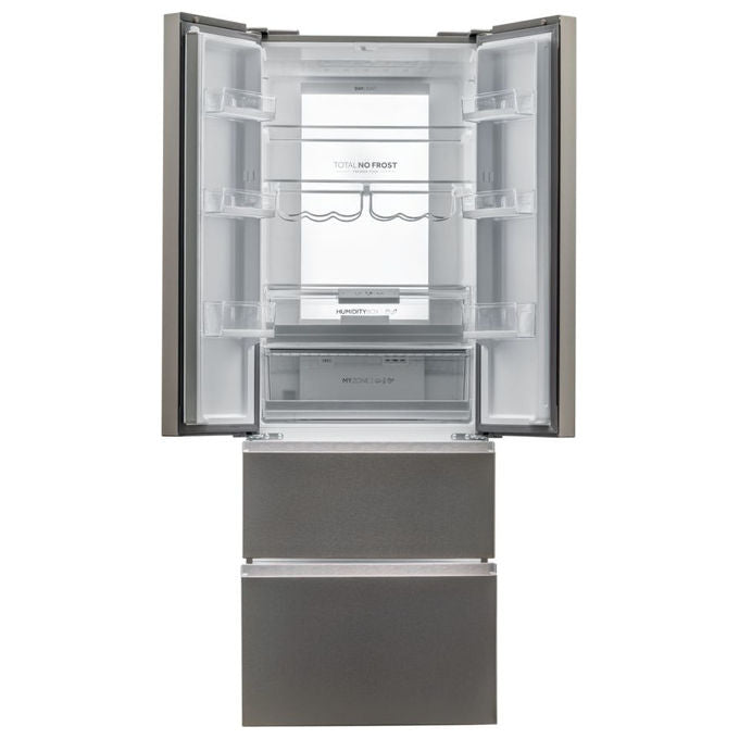Haier HB20FPAAA Frigorifero French Door 479 L 200 cm Classe E 37 dB Total No Frost MyZone colore Argento