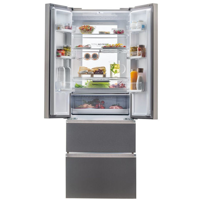 Haier HB20FPAAA Frigorifero French Door 479 L 200 cm Classe E 37 dB Total No Frost MyZone colore Argento