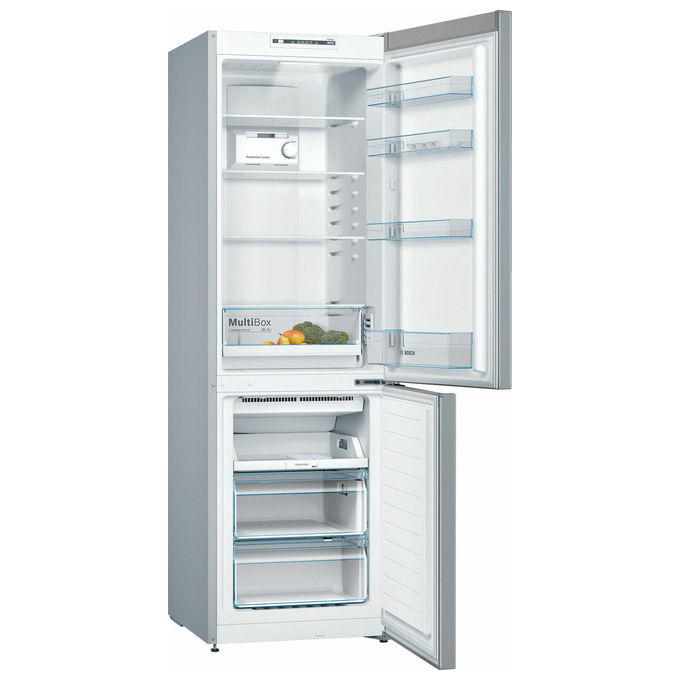 Bosch KGN36NLEA Serie 2 Frigorifero Combinato 305 L 186 cm Classe E 42 dB No Frost colore Inox