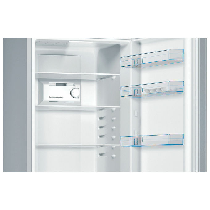 Bosch KGN36NLEA Serie 2 Frigorifero Combinato 305 L 186 cm Classe E 42 dB No Frost colore Inox