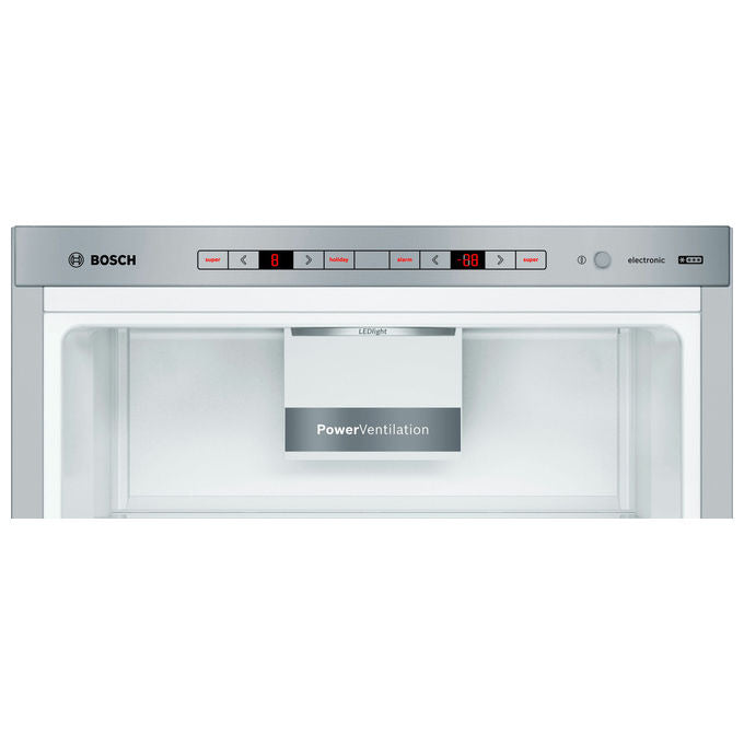 Bosch KGE36ALCA Frigorifero Combinato Capacita' 312 Litri Classe energetica C Low Frost Tecnologia inverter intelligente 186 cm Inox