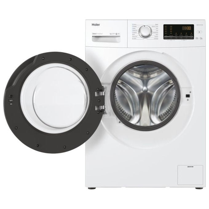 Haier HW90-B1230 Lavatrice Carica Frontale Partenza Differita Classe energetica A+++ Capacita' di carico 9 Kg Centrifuga 1200 giri Motore Direct Motion