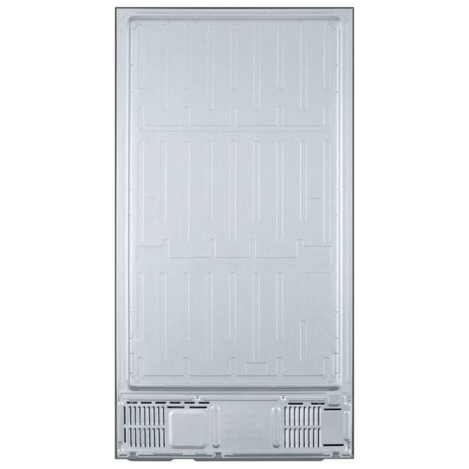 Haier HSR3918ENPG Serie 3 Frigorifero Side by Side 528 L 177 cm Classe E 38 dB No Frost Inverter Multi Air Flow colore Argento