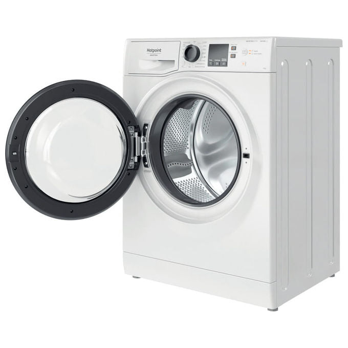 Hotpoint NF1046WK IT Lavatrice Caricamento Frontale  Anti Macchia Classe Energetica A Capacita' di carico 10Kg Centrifuga 1400 Giri Motore Inverter Igiene Vapore