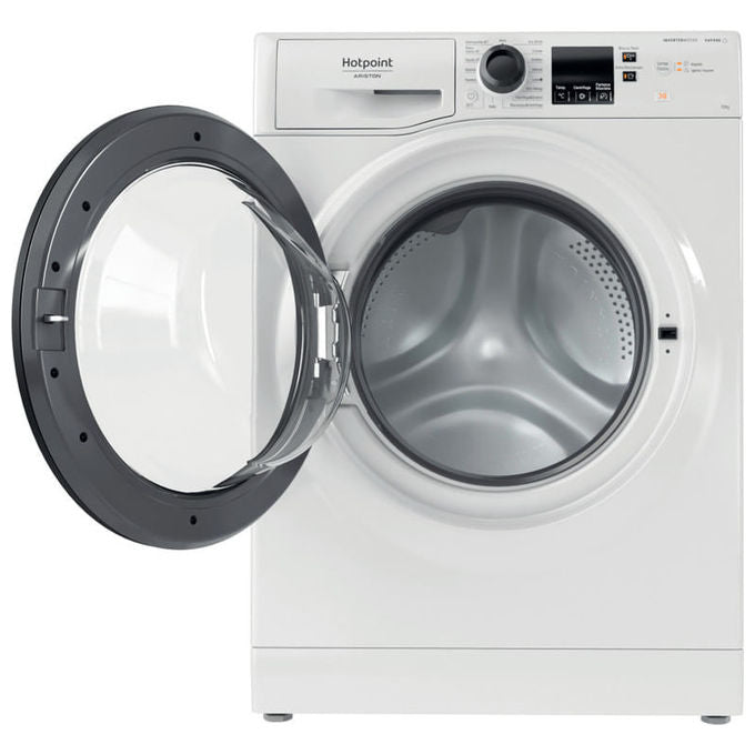 Hotpoint NF1046WK IT Lavatrice Caricamento Frontale  Anti Macchia Classe Energetica A Capacita' di carico 10Kg Centrifuga 1400 Giri Motore Inverter Igiene Vapore