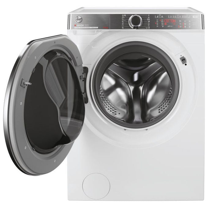 Hoover H5WPB414AMBC-S H-WASH 550 Lavatrice Frontale 14 Kg 1400 rpm Classe A Inverter Wi-Fi Vapore (85x60x68 cm) colore Bianco