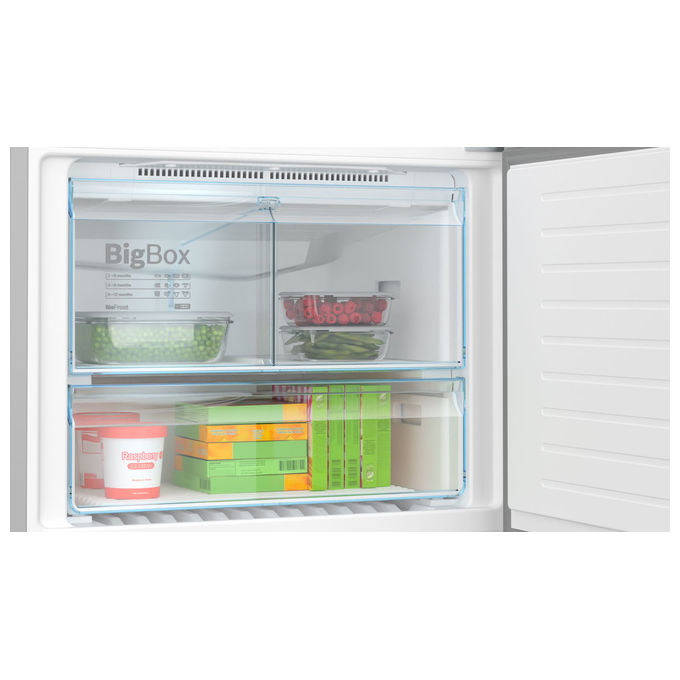 Bosch KGN86AIDR Serie 6 Frigorifero Combinato 631 L 186 cm Classe D 39 dB No Frost (186x86x81 cm) colore Acciaio Inox Antimpronta