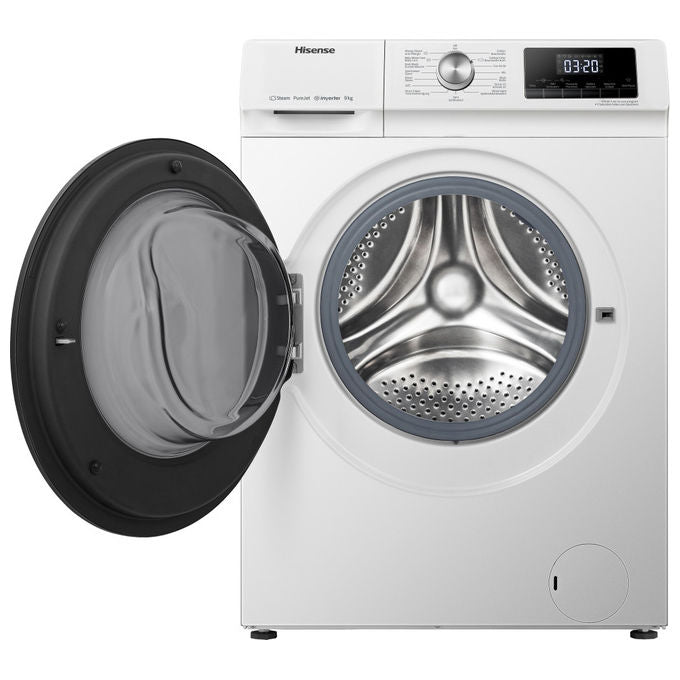 Hisense WFQA9014EVJMW Lavatrice Caricamento Forntale 9Kg 1400rpm Classe Energetica D