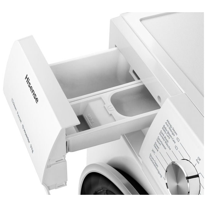 Hisense WFQA9014EVJMW Lavatrice Caricamento Forntale 9Kg 1400rpm Classe Energetica D