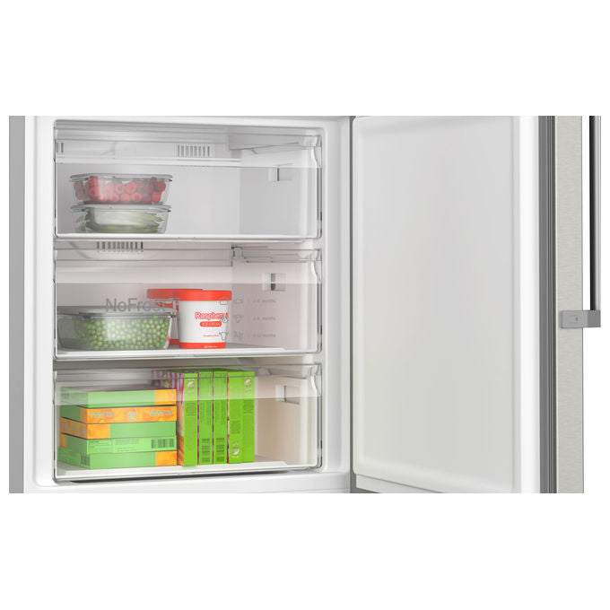 Bosch KGN49AICT Serie 6 Frigorifero Combinato 440 L 203 cm Classe C 35 dB No Frost VitaFresh colore Acciaio Inox