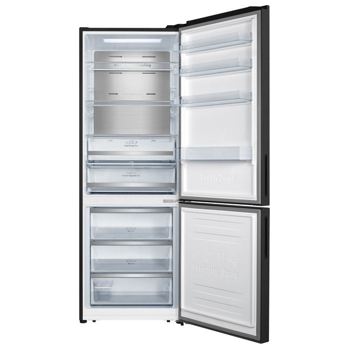 Hisense RB645N4BFE Frigorifero Combinato 495 L 200 cm Classe E 36 dB No Frost Total No Frost colore Nero