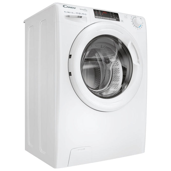 Candy CO4104TWM1S Smart Pro Inverter Lavatrice Carica Frontale 10 Kg 1400 rpm Classe A Wi-Fi Bluetooth (85x60x58 cm) colore Bianco