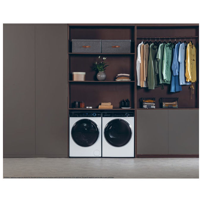 Haier I-Pro Series 7 Plus HW120-B14IGIU1IT Lavatrice Caricamento Frontale 12Kg 1400 Giri-min Classe Energetica A Bianco