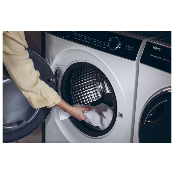 Haier I-Pro Series 7 Plus HW120-B14IGIU1IT Lavatrice Caricamento Frontale 12Kg 1400 Giri-min Classe Energetica A Bianco