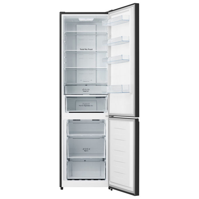 Hisense RB440N4AFE Frigorifero Combinato 336 L 200 cm Classe E Total No Frost 39 dB Multi Air Flow colore Nero