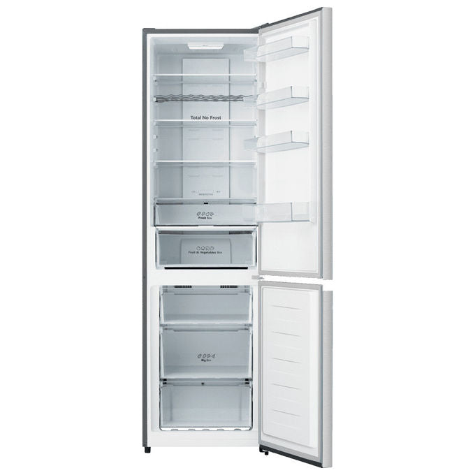 Hisense RB440N4ACD Frigorifero Combinato 336 L 200 cm Classe D 35 dB Total No Frost Inverter colore Inox