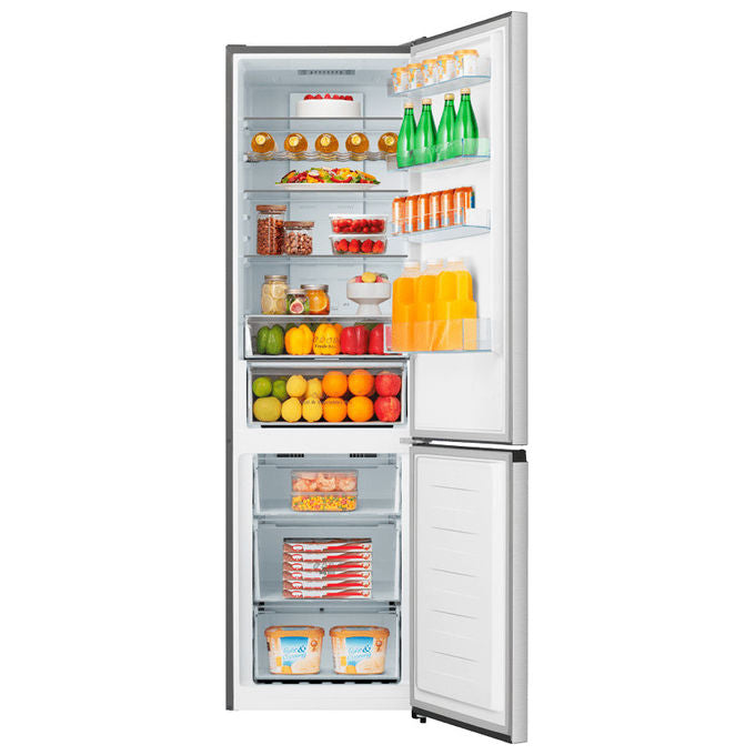Hisense RB440N4BCE Frigorifero Combinato 336 L 200 cm Classe E 39 dB No Frost Multi Air Flow colore Inox
