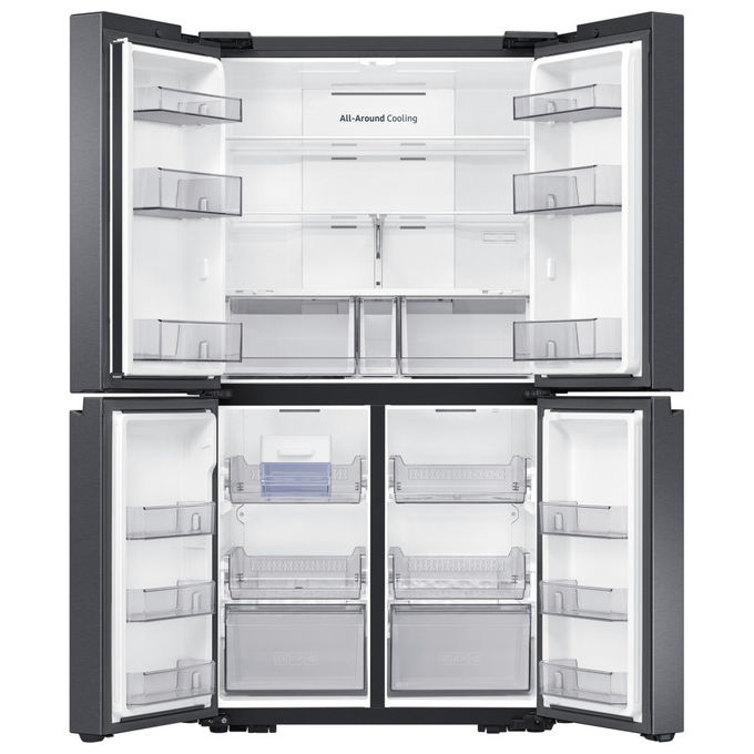 Samsung RF59C70TEB1ES Frigorifero 4 Porte 649 L 177,9 cm Classe E 36 dB WiFi Total No Frost All Around Cooling Twist Ice Maker (91,2x177,9x72,3 cm) colore Antracite