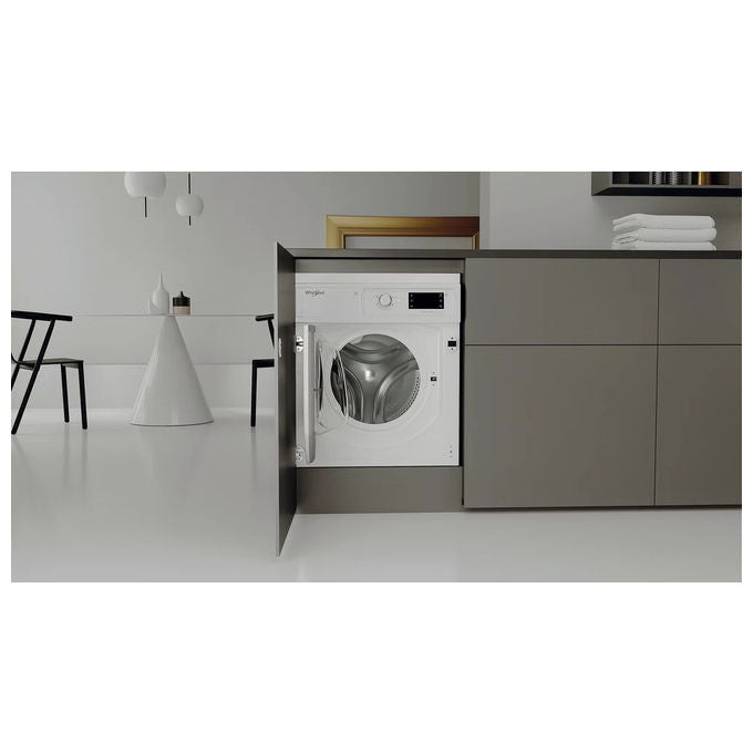 Whirlpool Lavatrice da Incasso FreshCare 8kg 1400 Giri Classe B Bianca BI WMWG 81485E EU