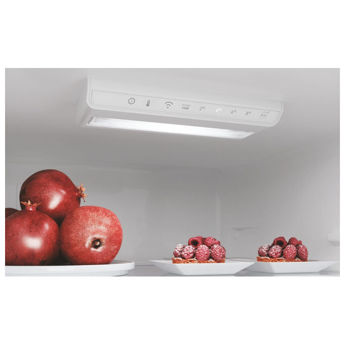 Candy CCE4T618EW Fresco Frigorifero Combinato 341 L 185 cm Classe E 39 dB Total No Frost Wi-Fi colore Bianco