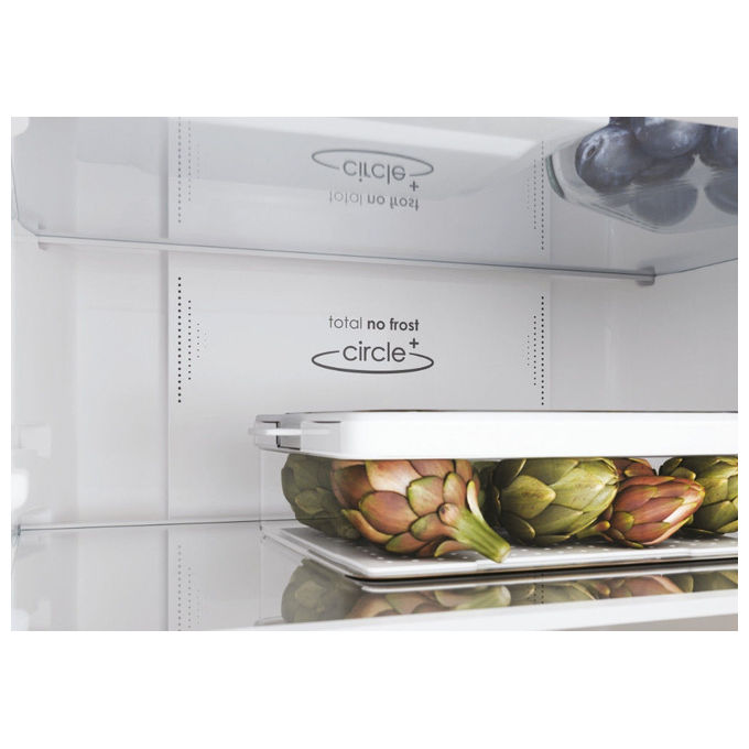 Candy CCE4T618EW Fresco Frigorifero Combinato 341 L 185 cm Classe E 39 dB Total No Frost Wi-Fi colore Bianco