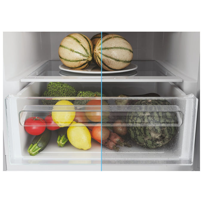 Candy CCE4T618EW Fresco Frigorifero Combinato 341 L 185 cm Classe E 39 dB Total No Frost Wi-Fi colore Bianco