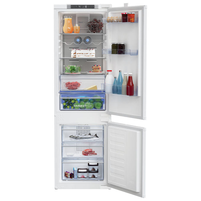 Beko BCNA275E4SN Frigorifero Combinato da Incasso 254 L 177,5 cm Classe E 38 dB Total No Frost colore Bianco