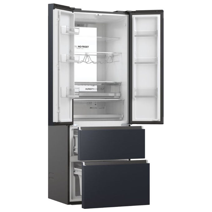 Haier HFW7720ENMB FD 70 Serie 7 Frigorifero Multidoor 477 L 200,6 cm Classe E 37 dB No Frost Wi-Fi MyZone Humidity Zone colore Nero