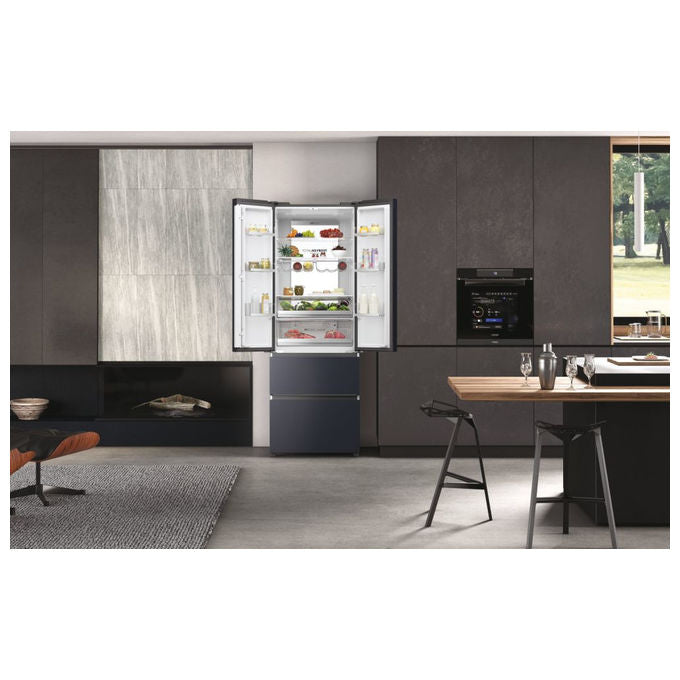 Haier HFW7720ENMB FD 70 Serie 7 Frigorifero Multidoor 477 L 200,6 cm Classe E 37 dB No Frost Wi-Fi MyZone Humidity Zone colore Nero