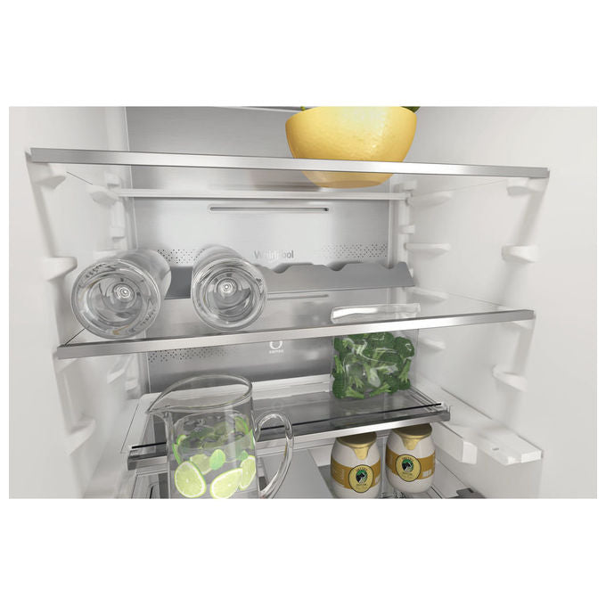 Whirlpool WHC18T573 Frigorifero Combinato da Incasso 250 L 177 cm Classe D Total No Frost 32 dB 6° Senso colore Bianco