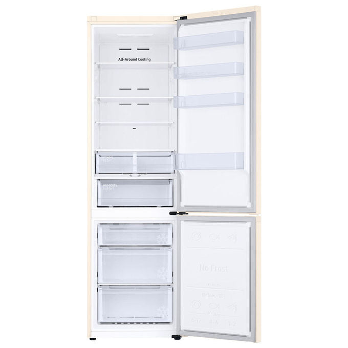 Samsung RB38C603DEL EcoFlex AI Frigorifero Combinato 390 L 203 cm Classe D 35 dB Total No Frost Wi-Fi SpaceMax colore Sabbia
