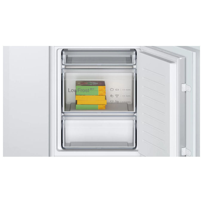Bosch KIV865SE0 Serie 2 Frigorifero Combinato da Incasso 267 L 177,2 cm Classe E 35 dB Low Frost colore Bianco