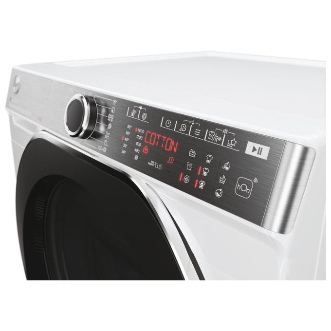 Hoover H-WASH 550 H5WPB68AMBC-1-S - Lavatrice a carica frontale 8 kg, 1600 rpm, Classe A, Motore Inverter, Programma Allergy Care, (85x60x52 cm), Bianco