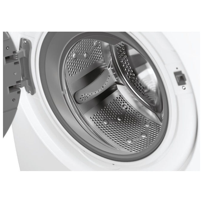 Hoover H-WASH 550 H5WPB68AMBC-1-S - Lavatrice a carica frontale 8 kg, 1600 rpm, Classe A, Motore Inverter, Programma Allergy Care, (85x60x52 cm), Bianco