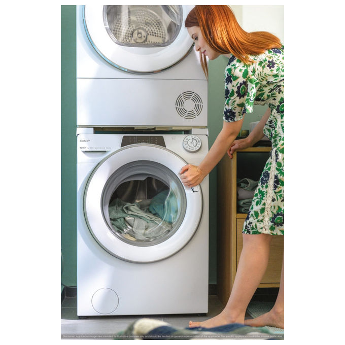 Candy RapidÓ RO4 1274DWMT-1-S, Lavatrice Slim 7kg, 1200 Giri, Classe A, Bianca