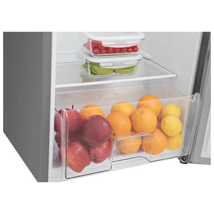 Hisense RR220D4BDE Frigorifero Monoporta 165 L 126.5 cm Classe E 37 dB Raffreddamento Statico colore Argento