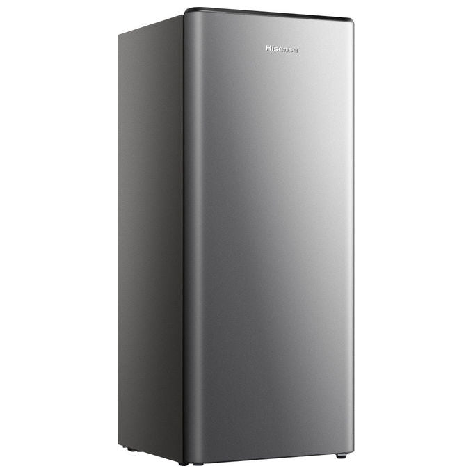Hisense RR220D4BDE Frigorifero Monoporta 165 L 126.5 cm Classe E 37 dB Raffreddamento Statico colore Argento