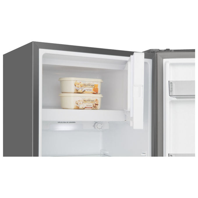 Hisense RR220D4BDE Frigorifero Monoporta 165 L 126.5 cm Classe E 37 dB Raffreddamento Statico colore Argento