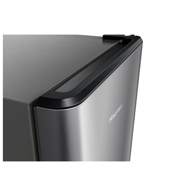 Hisense RR220D4BDE Frigorifero Monoporta 165 L 126.5 cm Classe E 37 dB Raffreddamento Statico colore Argento
